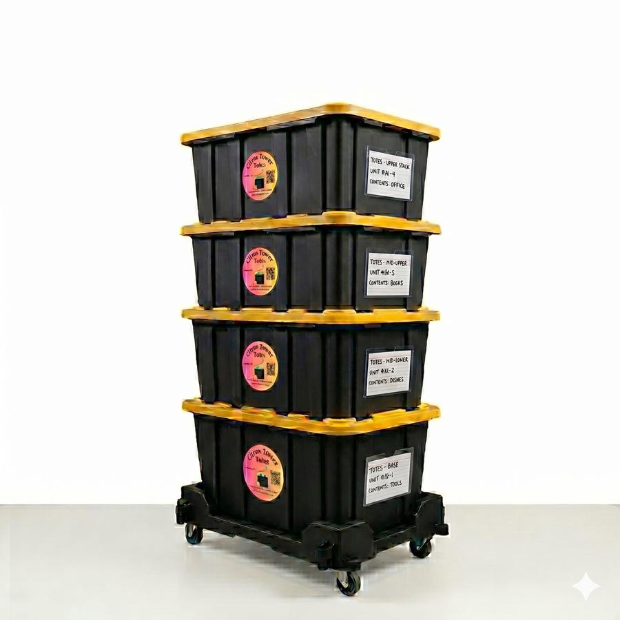 Standard Stack of Citrus Tower Totes