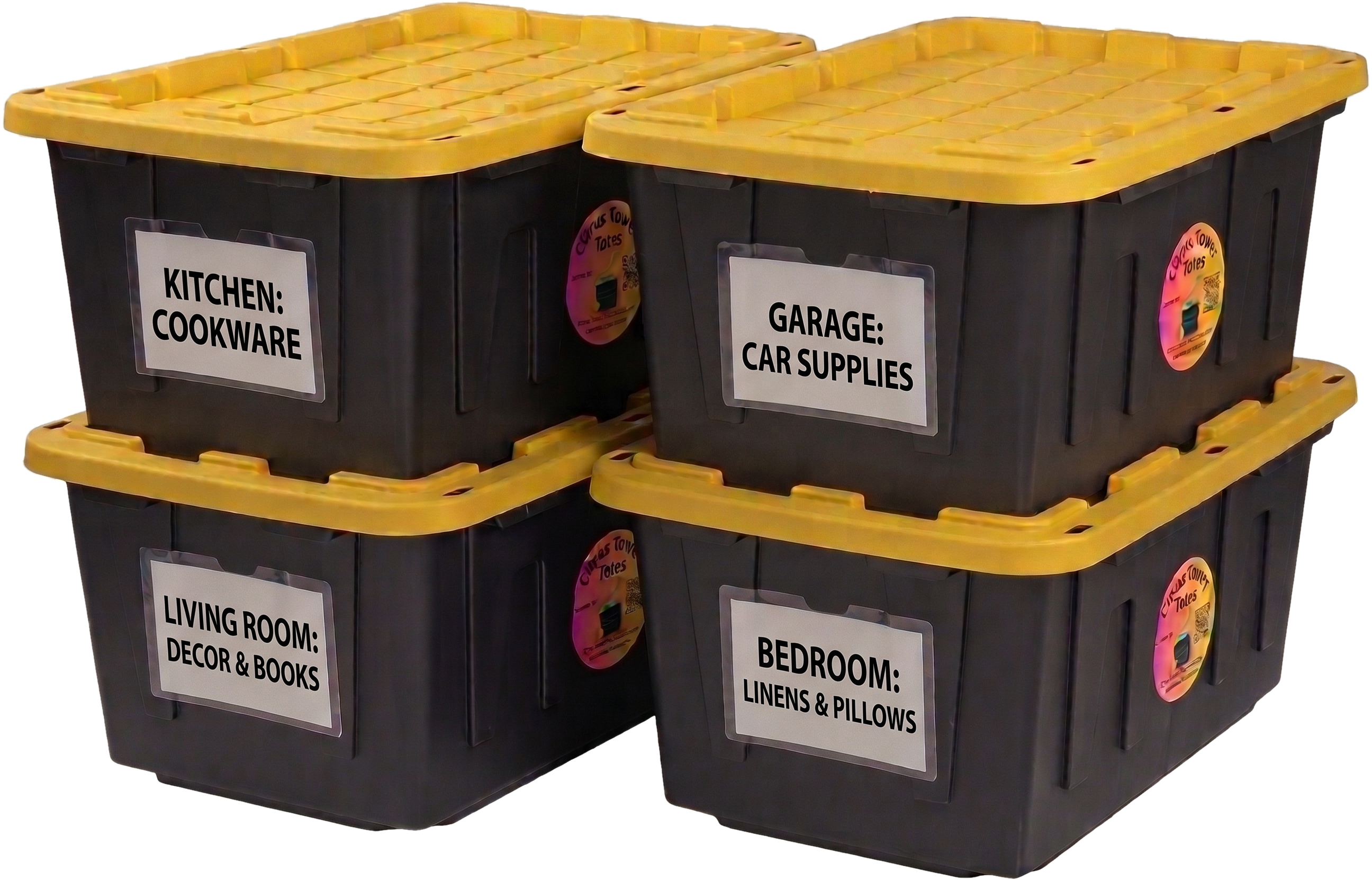 Citrus Tower Durable Totes